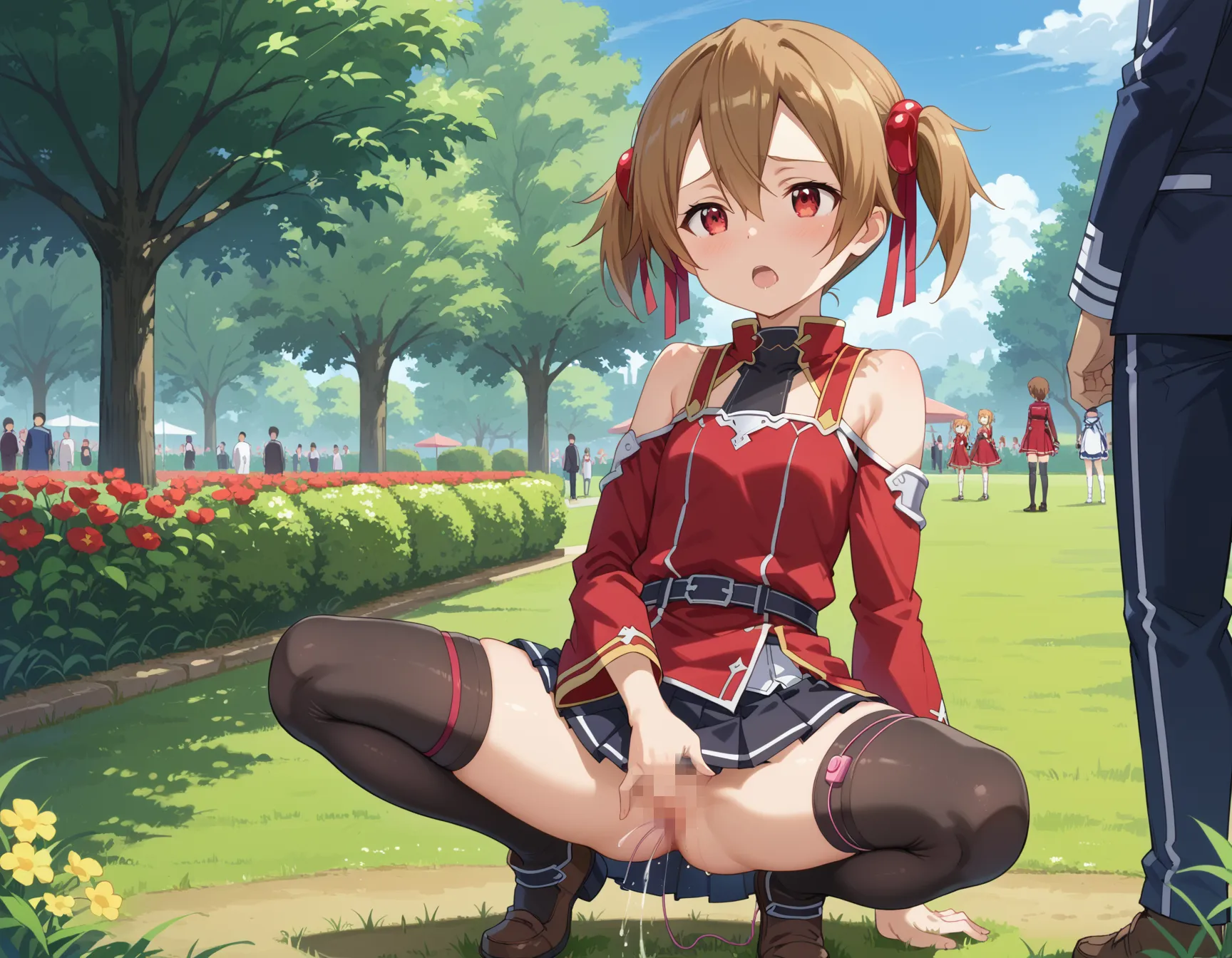 【「おまんこ×下着（ブラジャー・パンティ）」AIエロ画像（イラスト・アニメ・二次元風）3718枚まとめ！(66ページ目)のエロ画像22枚目