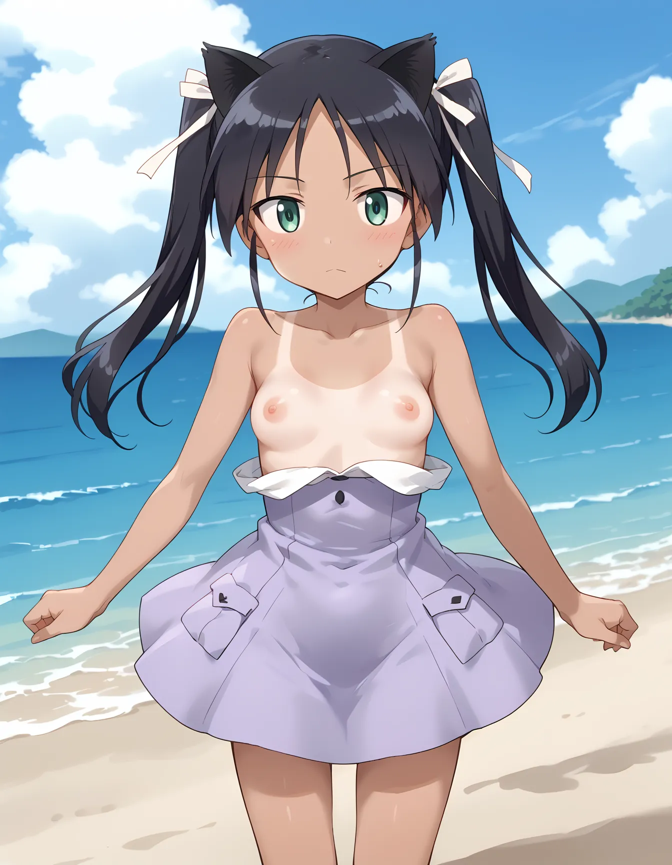【「ロリ・小柄」AIエロ画像（イラスト・アニメ・二次元風）12883枚まとめ！(231ページ目)のエロ画像3枚目