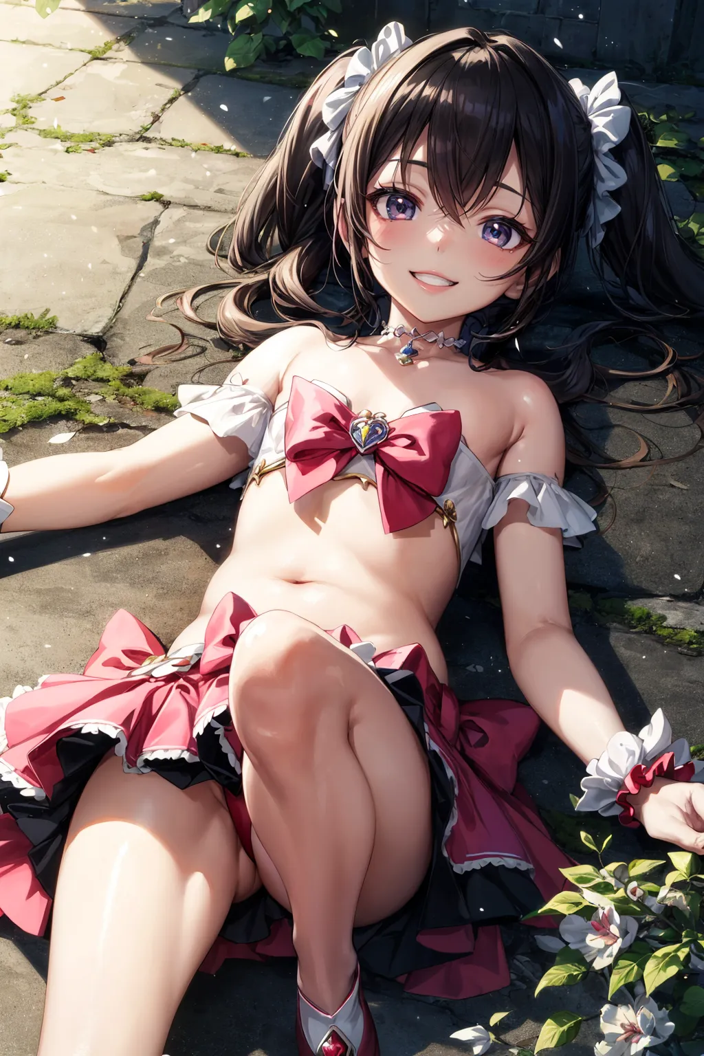 【「貧乳」AIエロ画像（イラスト・アニメ・二次元風）8390枚まとめ！(150ページ目)のエロ画像22枚目