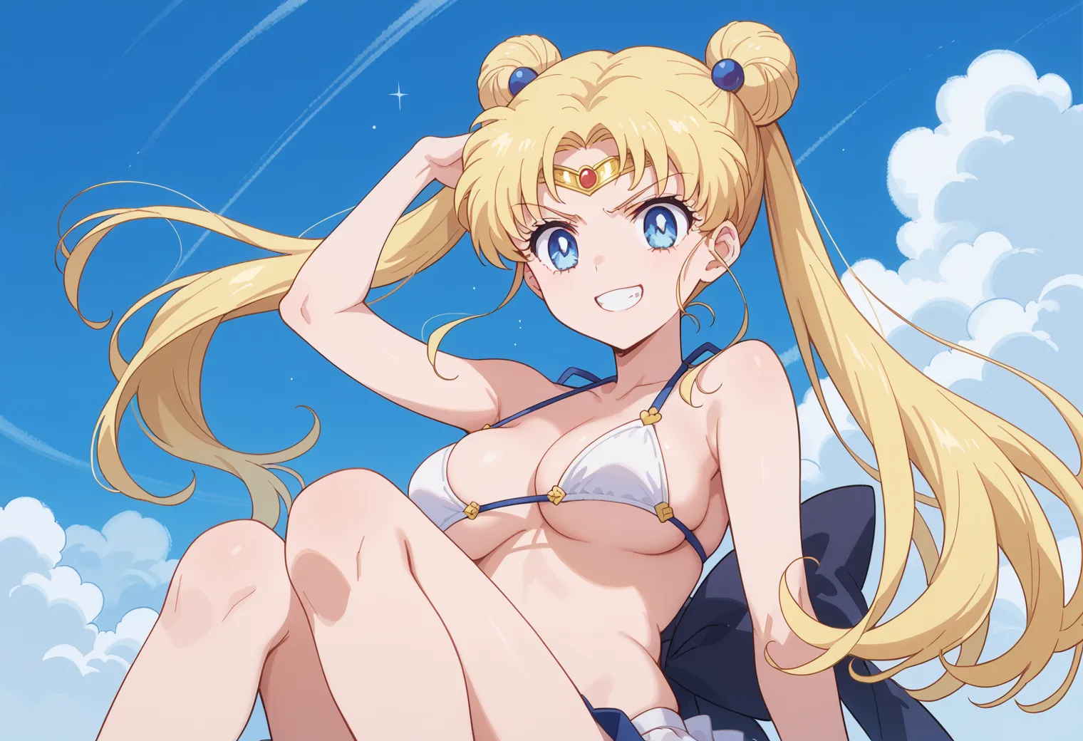 【「下着（ブラジャー・パンティ）」AIエロ画像（イラスト・アニメ・二次元風）15996枚まとめ！(282ページ目)のエロ画像14枚目