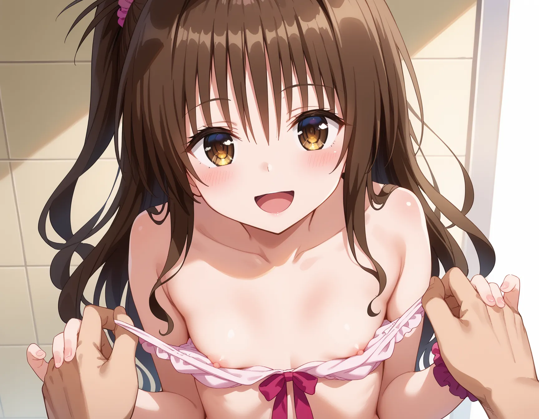 【「貧乳」AIエロ画像（イラスト・アニメ・二次元風）8390枚まとめ！(150ページ目)のエロ画像4枚目