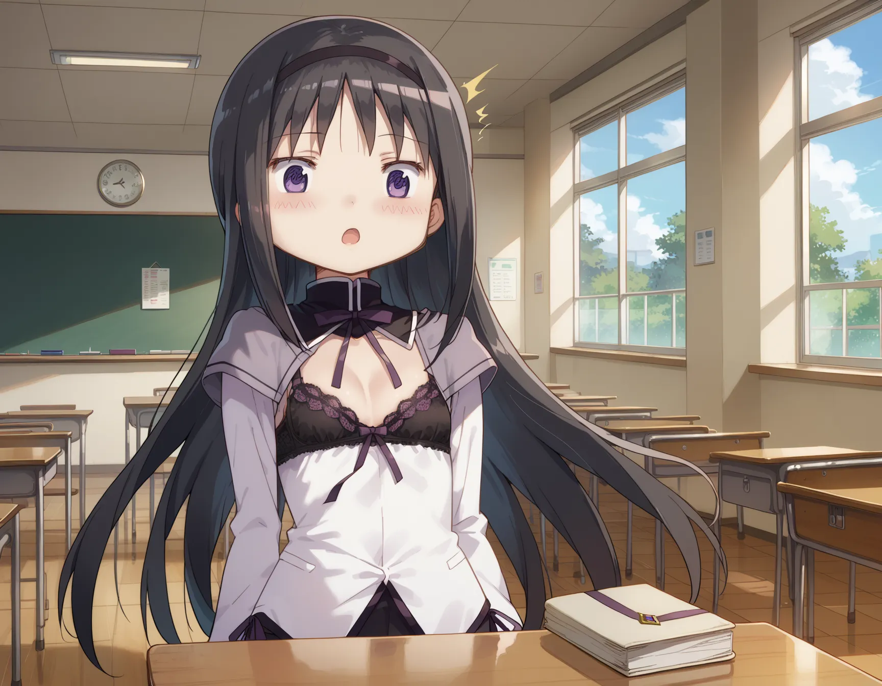 【「貧乳」AIエロ画像（イラスト・アニメ・二次元風）8390枚まとめ！(148ページ目)のエロ画像29枚目
