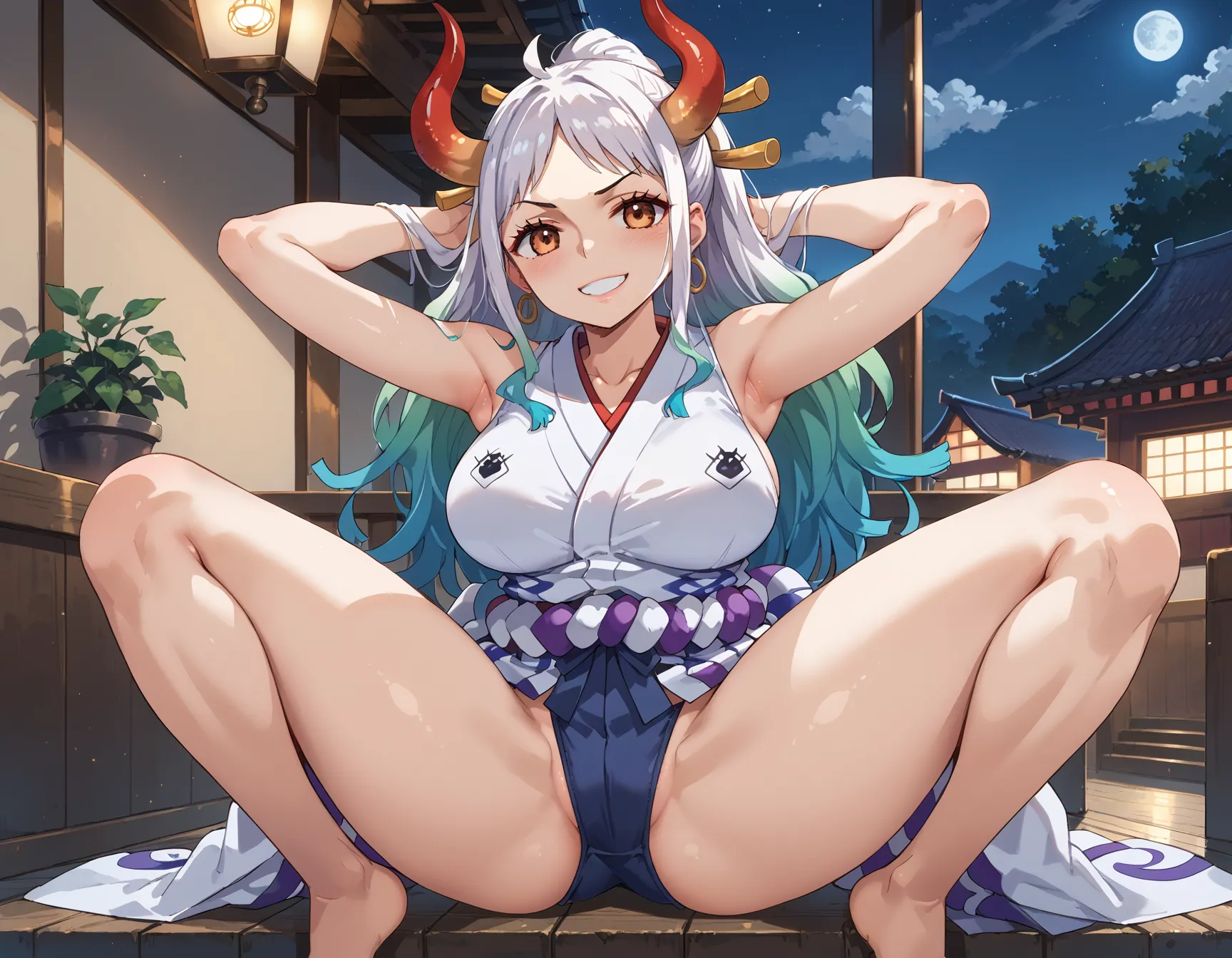 【「巨乳×着物」AIエロ画像（イラスト・アニメ・二次元風）854枚まとめ！(15ページ目)のエロ画像29枚目