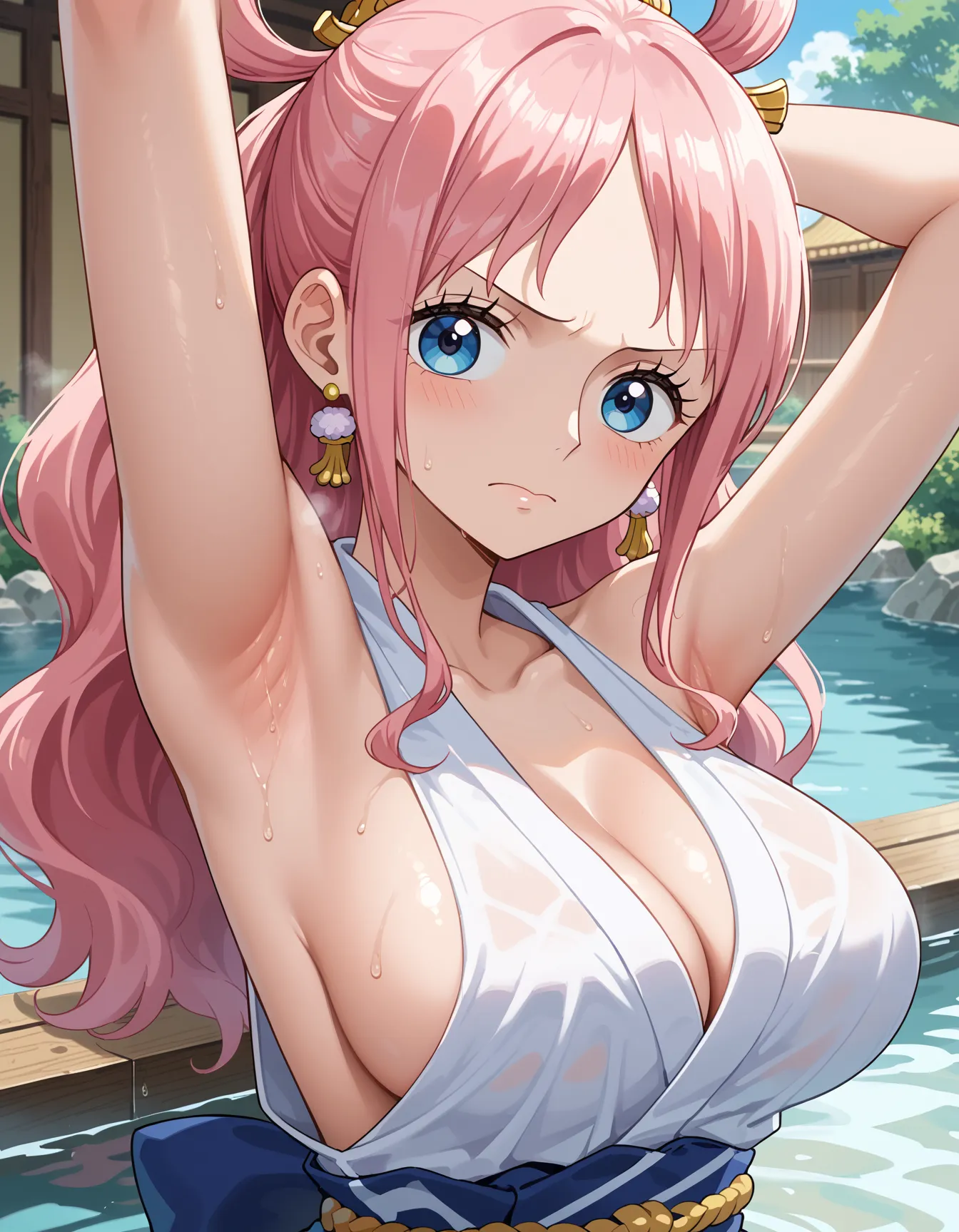 【「腋・脇」AIエロ画像（イラスト・アニメ・二次元風）4705枚まとめ！(84ページ目)のエロ画像9枚目