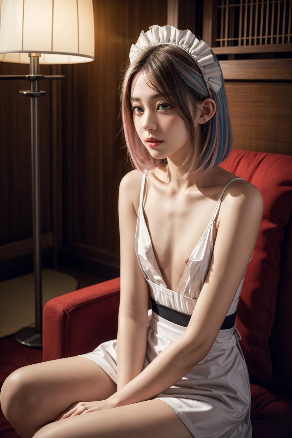 【「貧乳」AIエロ画像（リアル・実写・フォト風）21896枚まとめ！(382ページ目)のエロ画像13枚目