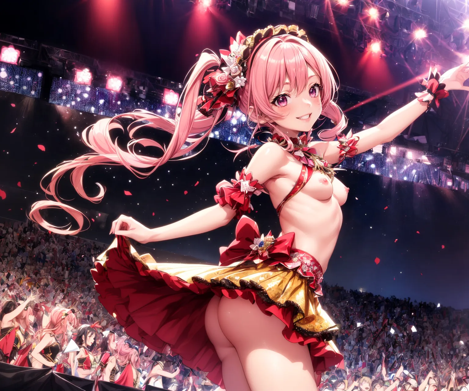 【「アイドル」AIエロ画像（イラスト・アニメ・二次元風）767枚まとめ！(14ページ目)のエロ画像24枚目