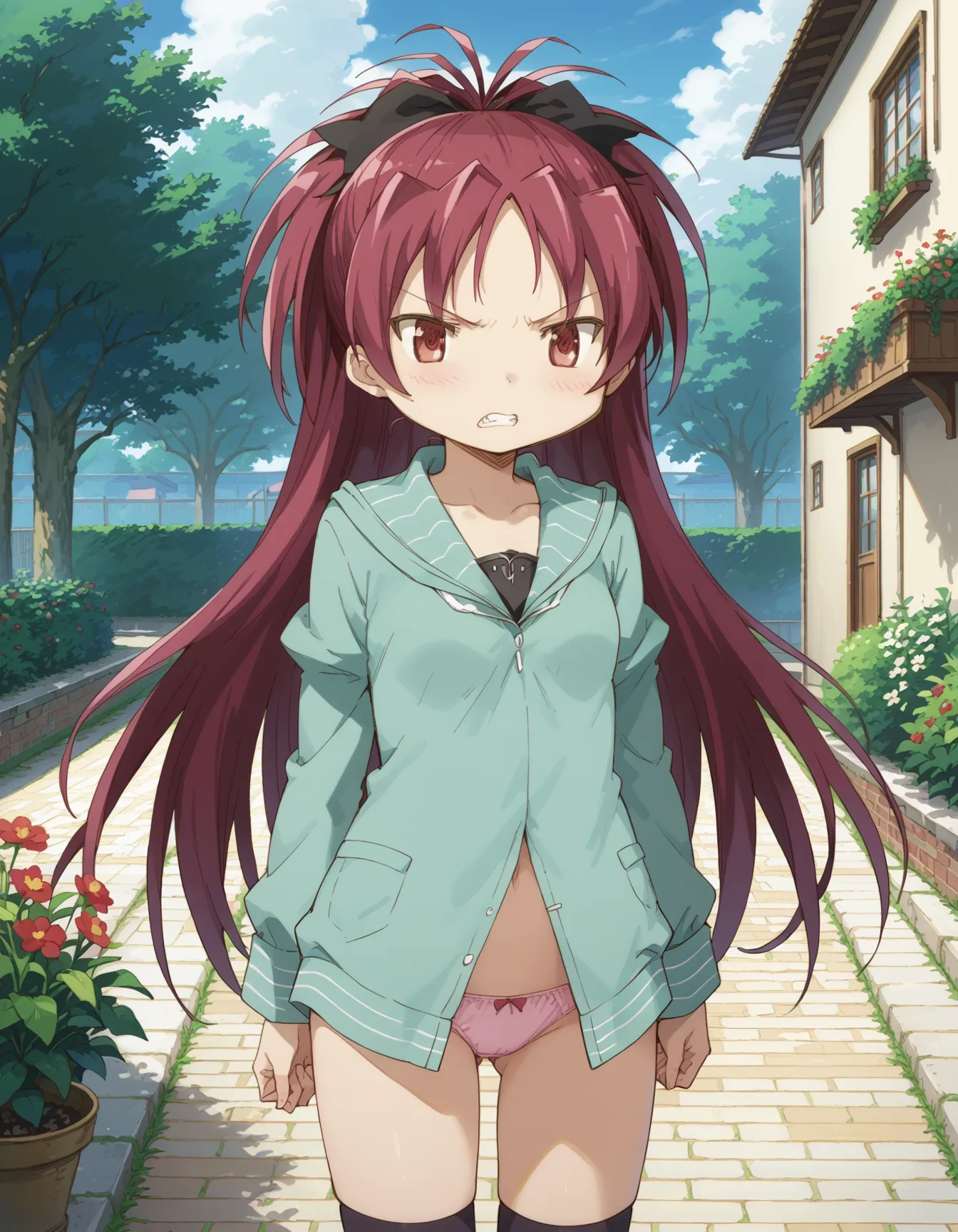 【「下着（ブラジャー・パンティ）」AIエロ画像（イラスト・アニメ・二次元風）15996枚まとめ！(277ページ目)のエロ画像25枚目