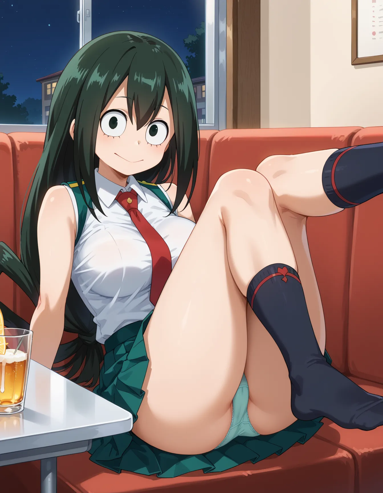 【「下着（ブラジャー・パンティ）」AIエロ画像（イラスト・アニメ・二次元風）15996枚まとめ！(277ページ目)のエロ画像23枚目