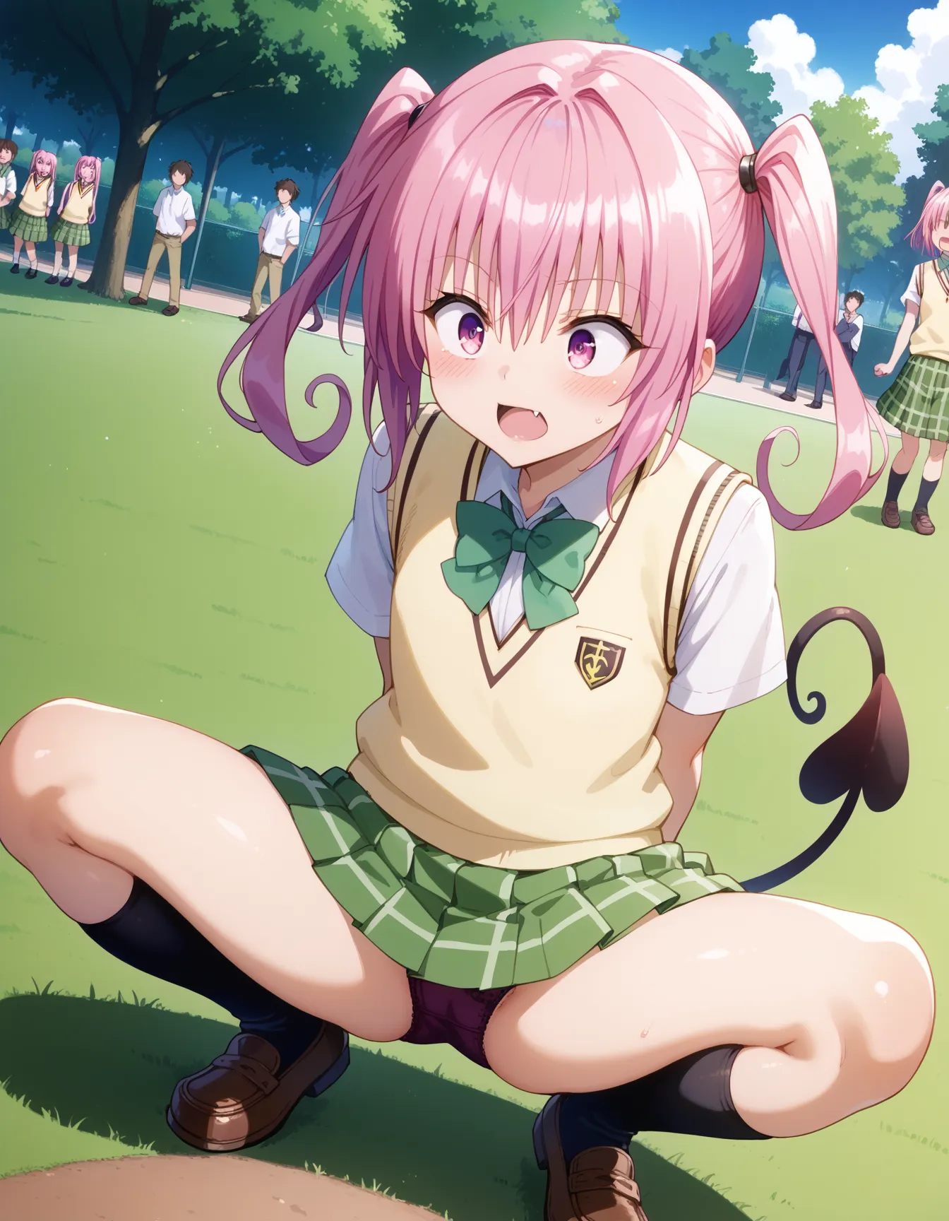 【「貧乳×学制服」AIエロ画像（イラスト・アニメ・二次元風）606枚まとめ！(11ページ目)のエロ画像16枚目