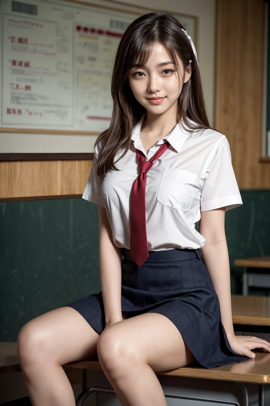 【「女子校生・JK×貧乳」AIエロ画像（リアル・実写・フォト風）2980枚まとめ！(51ページ目)のエロ画像22枚目