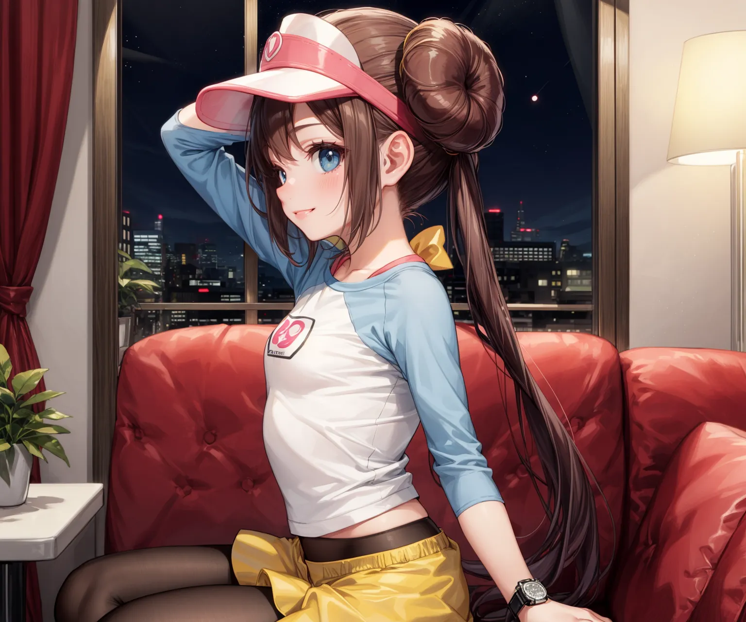 【「パンスト」AIエロ画像（イラスト・アニメ・二次元風）1436枚まとめ！(25ページ目)のエロ画像11枚目