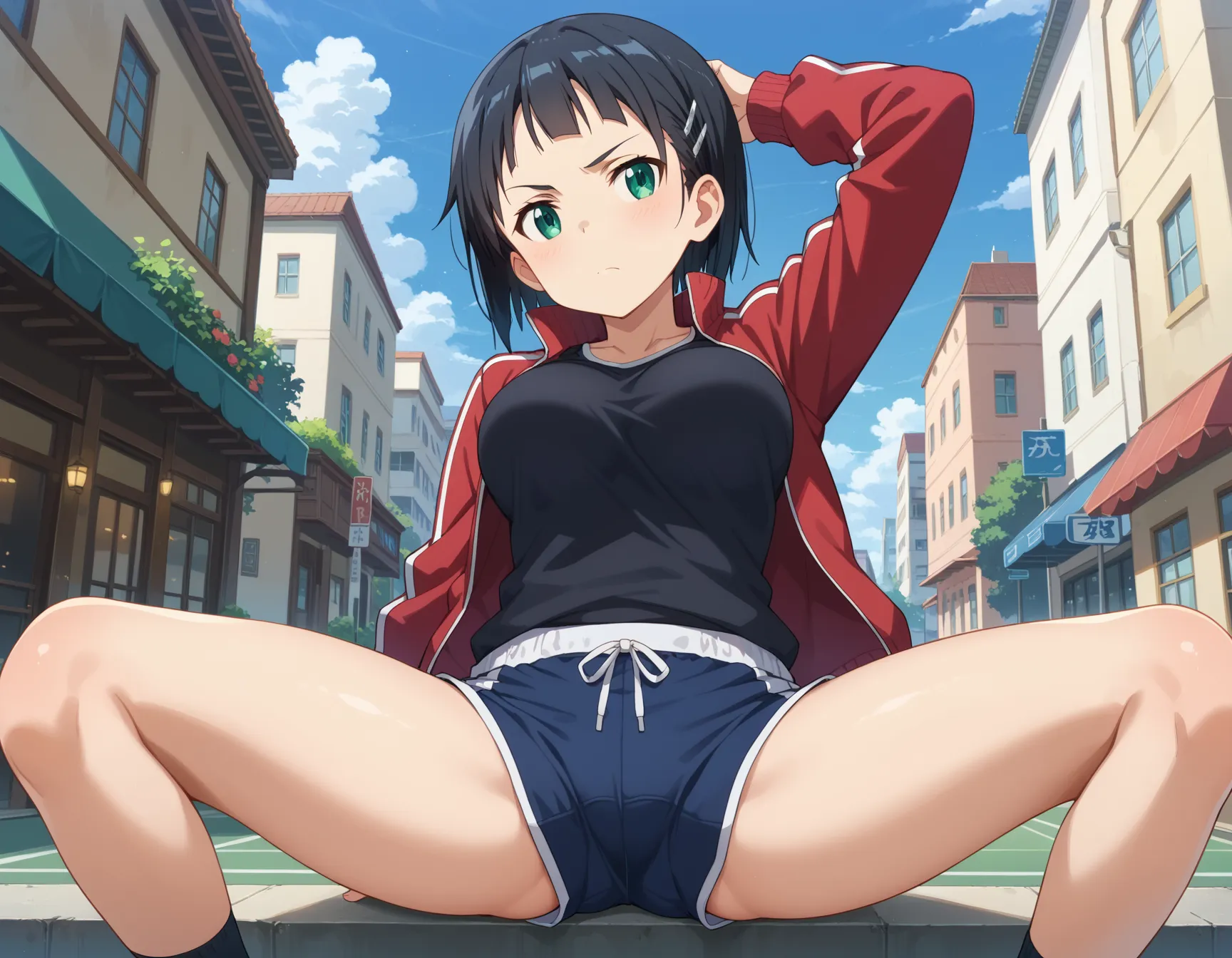 【「巨乳」AIエロ画像（イラスト・アニメ・二次元風）26161枚まとめ！(454ページ目)のエロ画像21枚目