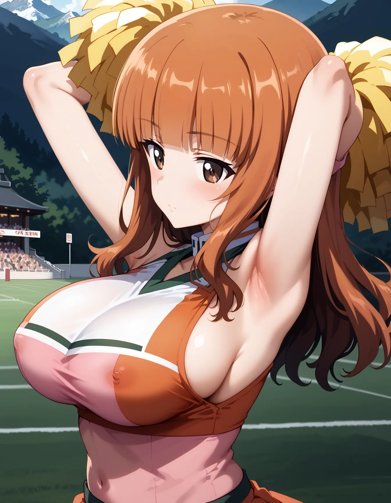 【「腋・脇」AIエロ画像（イラスト・アニメ・二次元風）4705枚まとめ！(83ページ目)のエロ画像1枚目