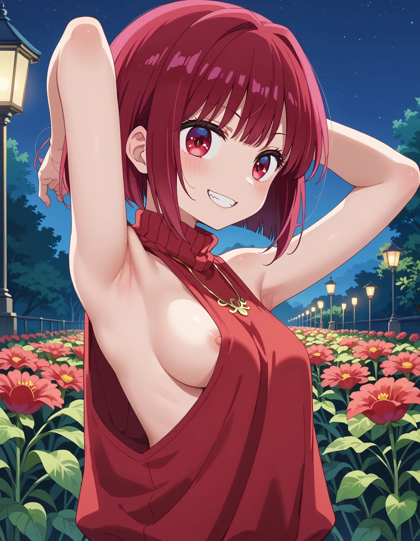 【「腋・脇」AIエロ画像（イラスト・アニメ・二次元風）4705枚まとめ！(82ページ目)のエロ画像29枚目