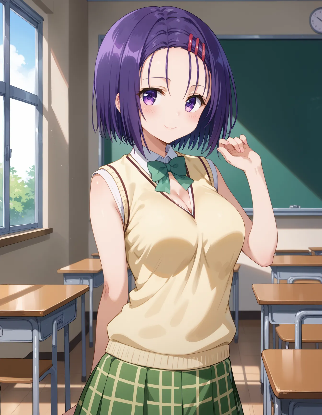 【「学制服」AIエロ画像（イラスト・アニメ・二次元風）4855枚まとめ！(82ページ目)のエロ画像26枚目