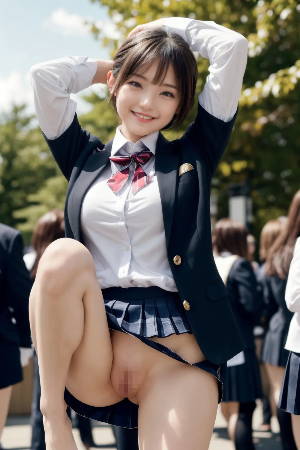 【「女子校生・JK×おまんこ」AIエロ画像（リアル・実写・フォト風）1655枚まとめ！(28ページ目)のエロ画像16枚目