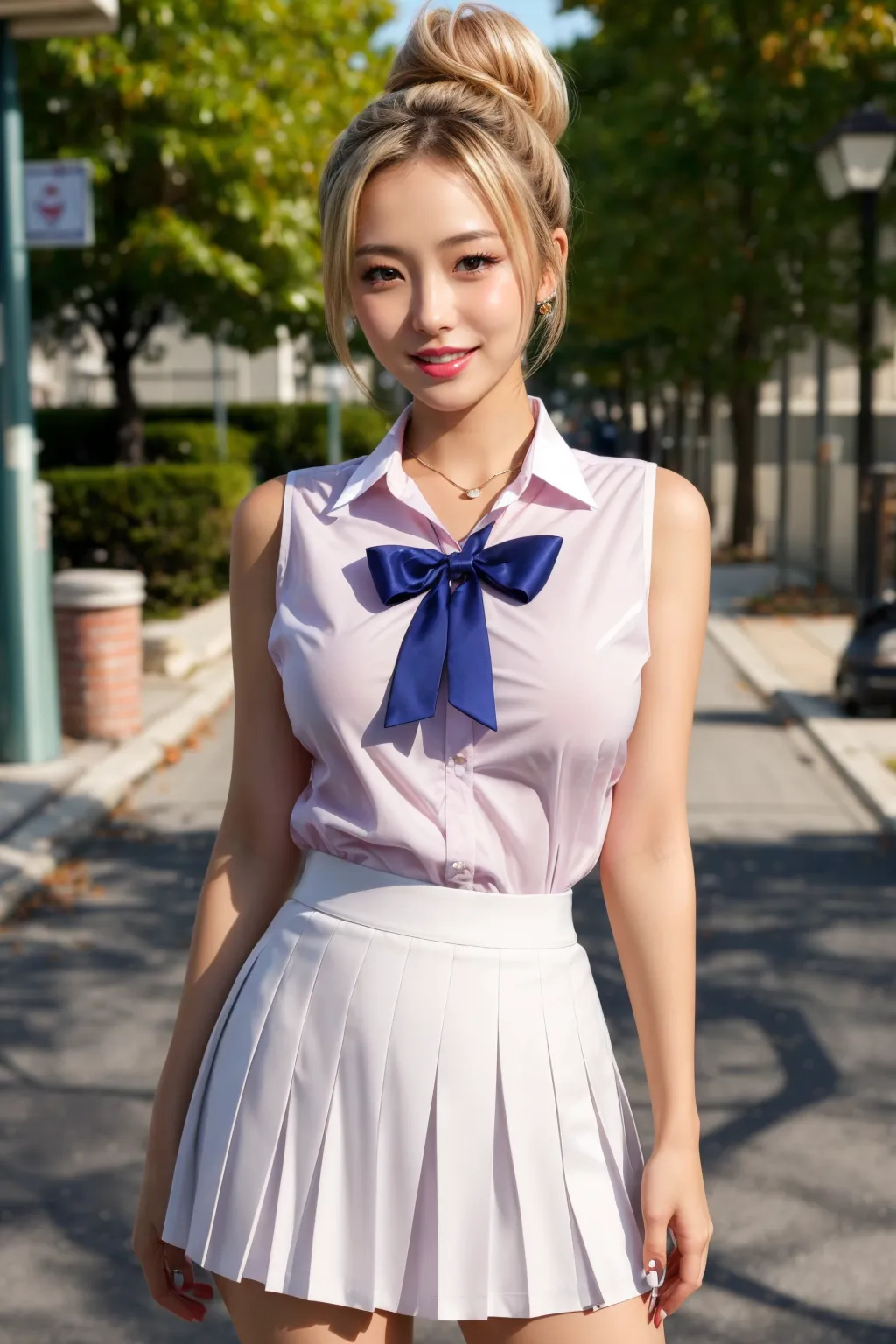 【「ギャル×巨乳」AIエロ画像（リアル・実写・フォト風）590枚まとめ！(10ページ目)のエロ画像30枚目