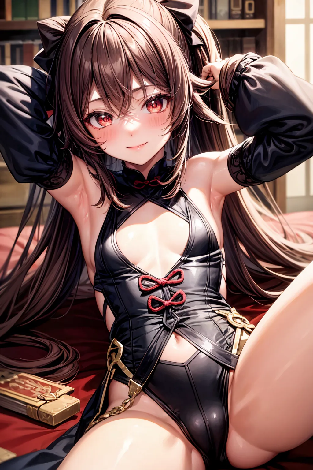 【「貧乳」AIエロ画像（イラスト・アニメ・二次元風）8390枚まとめ！(144ページ目)のエロ画像12枚目