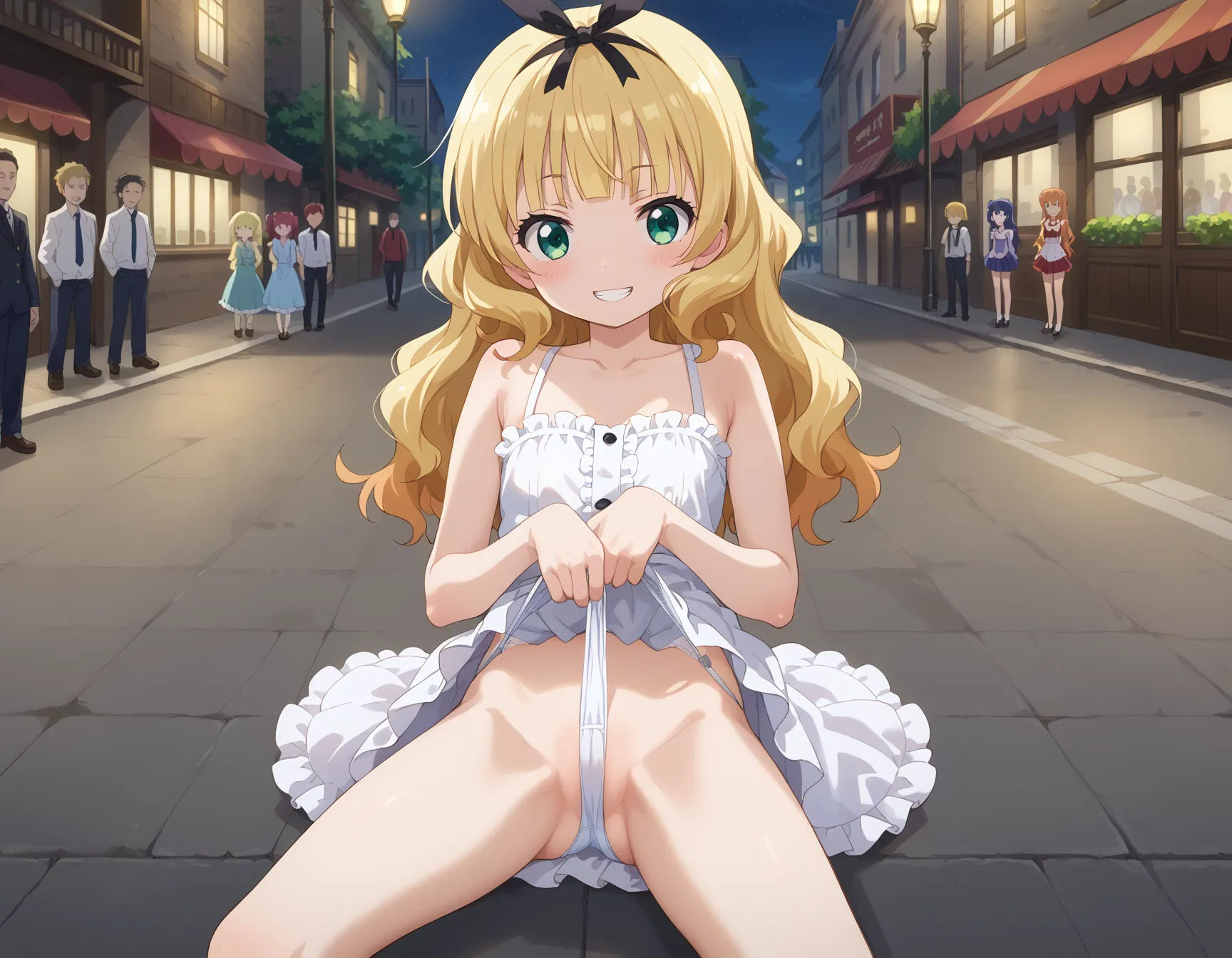【「貧乳」AIエロ画像（イラスト・アニメ・二次元風）8390枚まとめ！(144ページ目)のエロ画像10枚目
