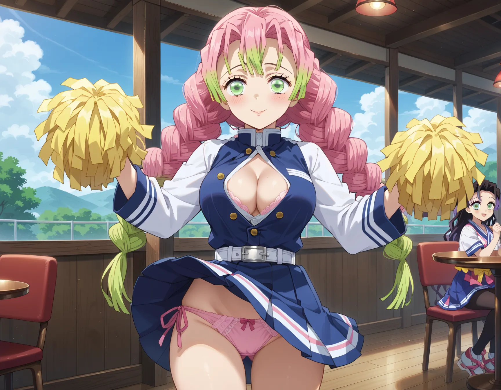 【「下着（ブラジャー・パンティ）」AIエロ画像（イラスト・アニメ・二次元風）15996枚まとめ！(270ページ目)のエロ画像3枚目