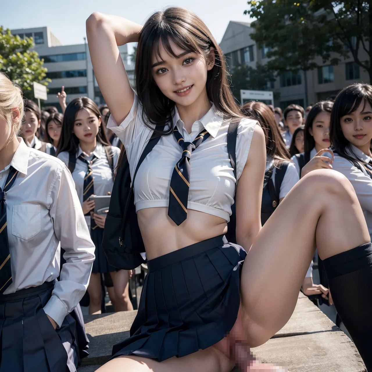 【「腋・脇」AIエロ画像（リアル・実写・フォト風）3812枚まとめ！(64ページ目)のエロ画像24枚目