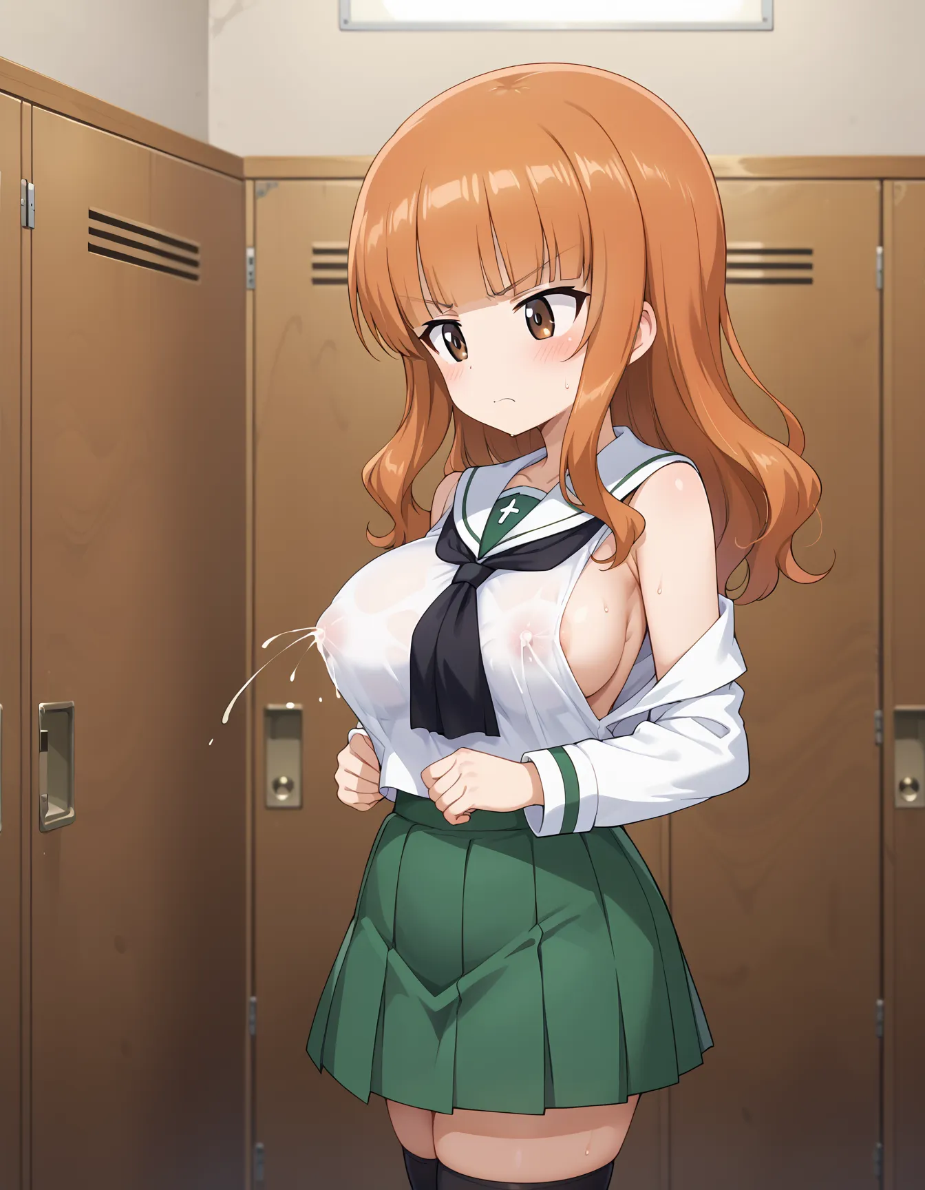 【「下着（ブラジャー・パンティ）」AIエロ画像（イラスト・アニメ・二次元風）15996枚まとめ！(268ページ目)のエロ画像8枚目