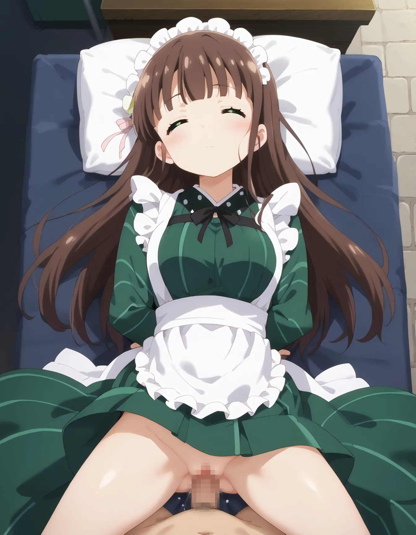 【「巨乳×着物」AIエロ画像（イラスト・アニメ・二次元風）854枚まとめ！(15ページ目)のエロ画像7枚目
