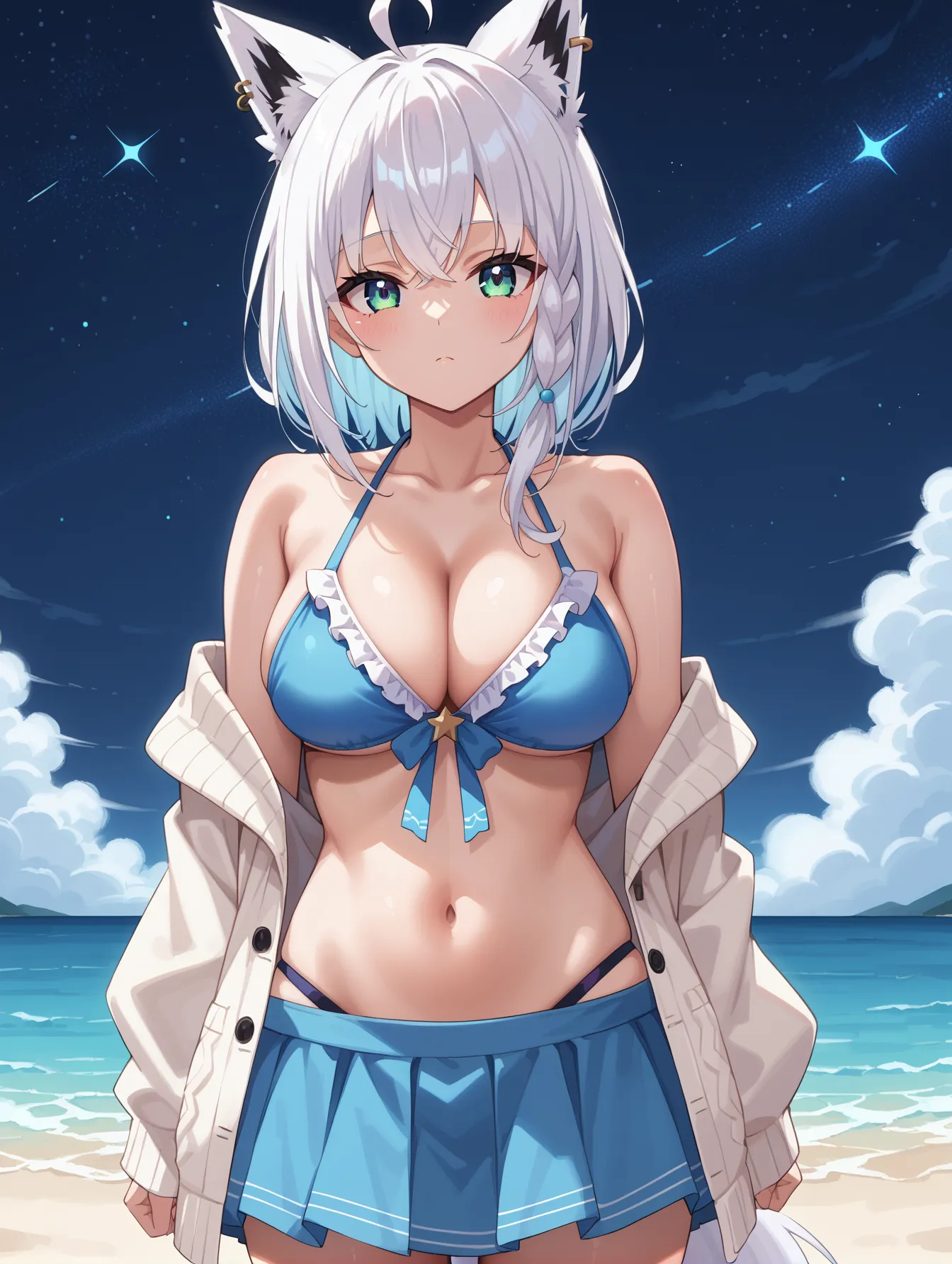 【「下着（ブラジャー・パンティ）」AIエロ画像（イラスト・アニメ・二次元風）15996枚まとめ！(267ページ目)のエロ画像21枚目