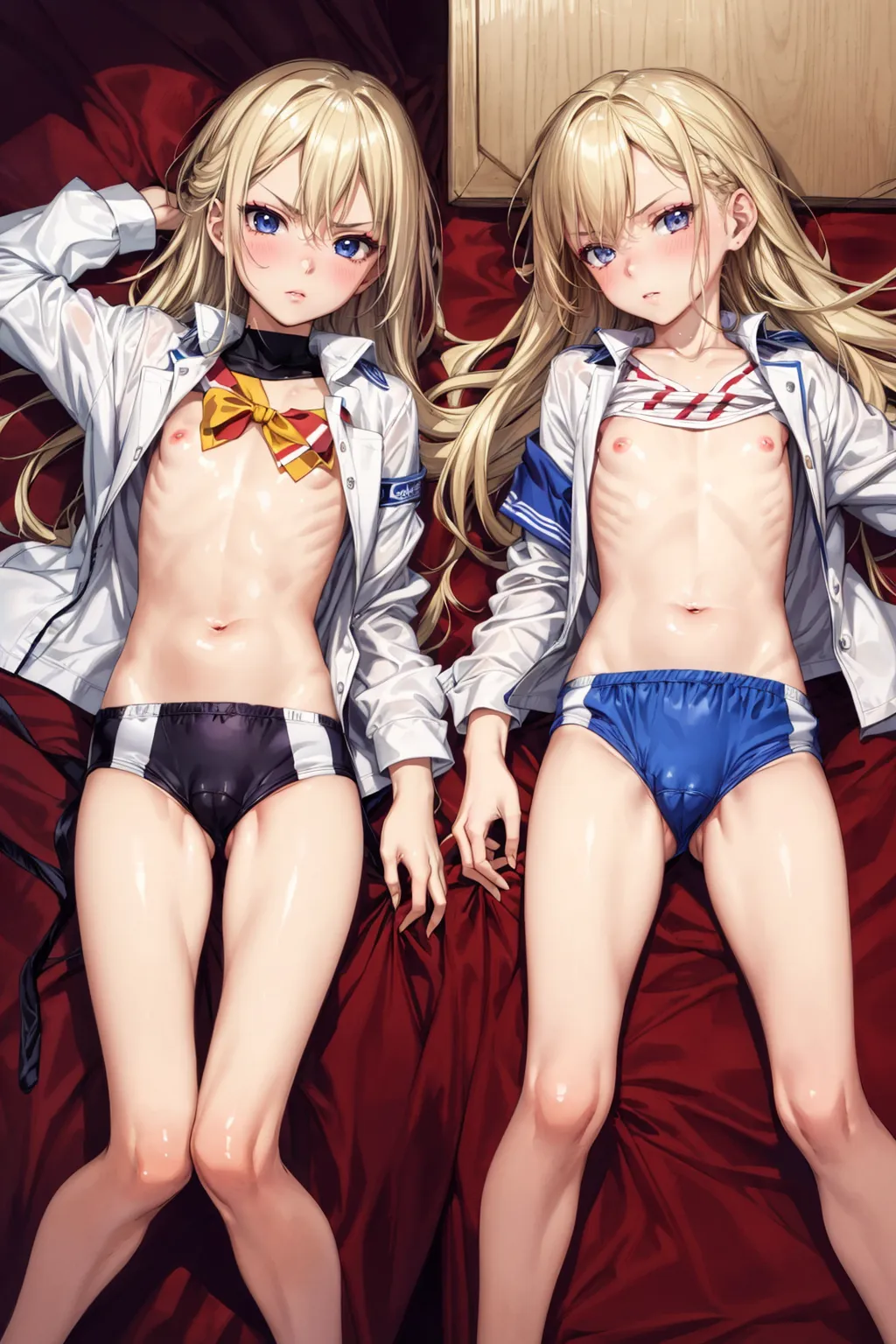【「体操服・ブルマ」AIエロ画像（イラスト・アニメ・二次元風）273枚まとめ！(5ページ目)のエロ画像19枚目