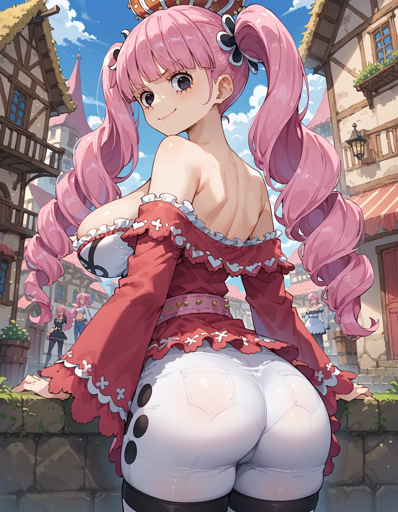 【「尻」AIエロ画像（イラスト・アニメ・二次元風）13361枚まとめ！(223ページ目)のエロ画像25枚目