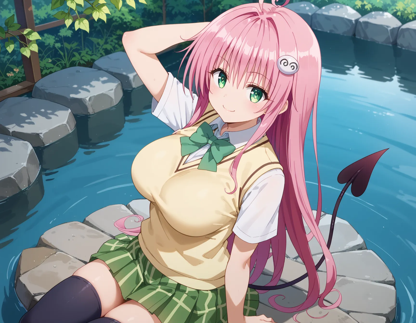 【「学制服」AIエロ画像（イラスト・アニメ・二次元風）4855枚まとめ！(79ページ目)のエロ画像29枚目