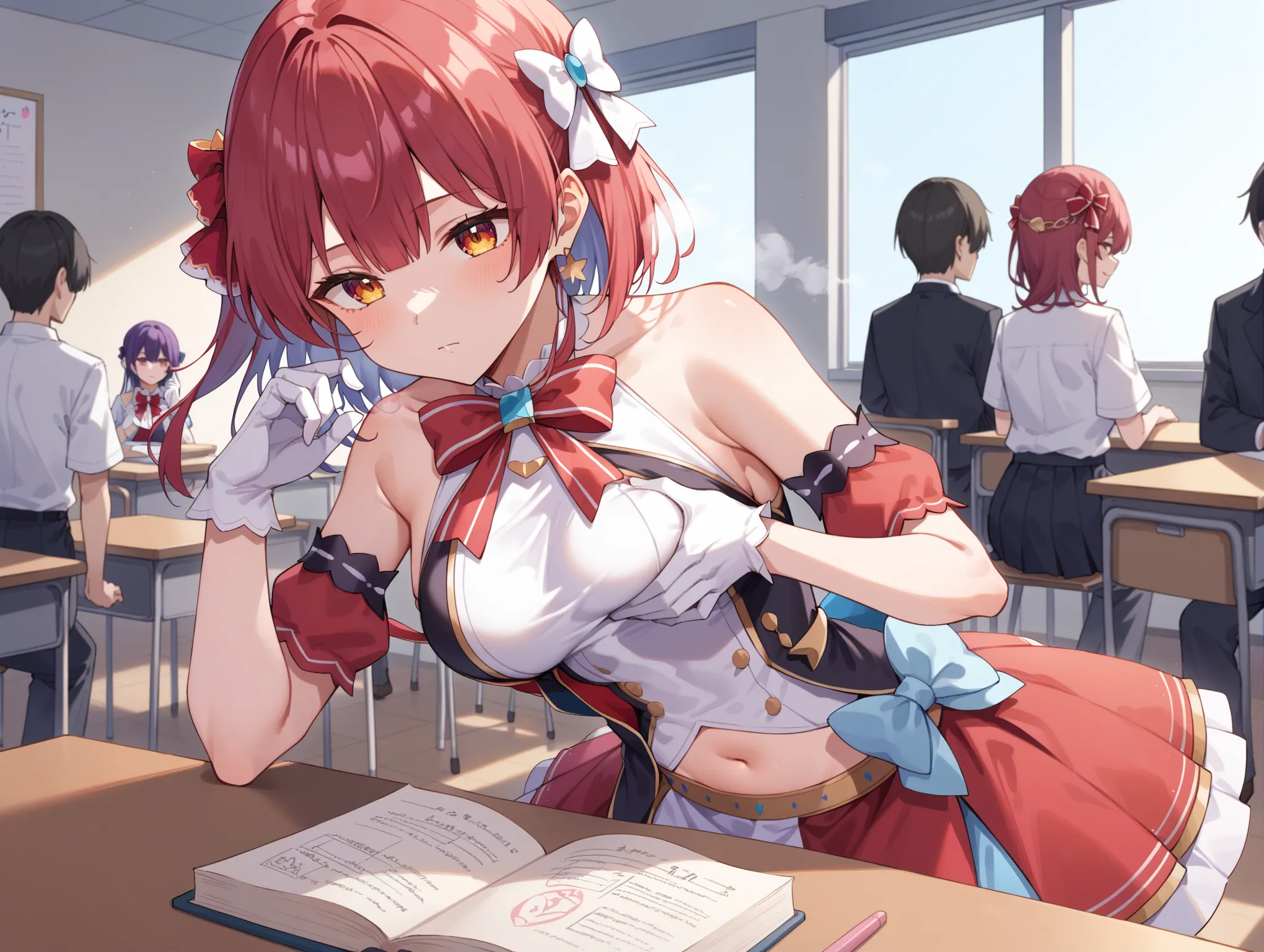 【「アイドル」AIエロ画像（イラスト・アニメ・二次元風）767枚まとめ！(14ページ目)のエロ画像5枚目