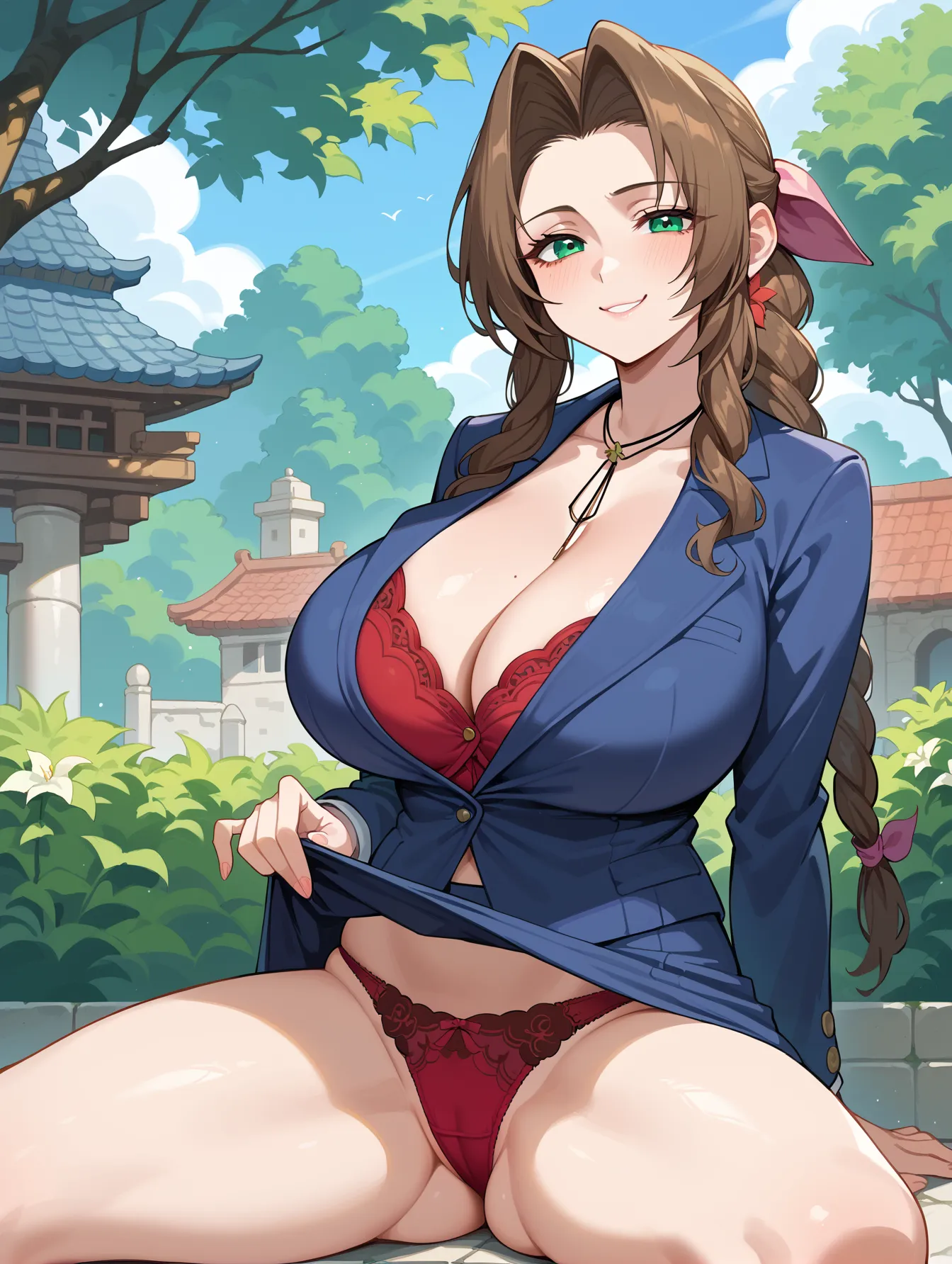 【「爆乳・超乳」AIエロ画像（イラスト・アニメ・二次元風）5621枚まとめ！(94ページ目)のエロ画像5枚目