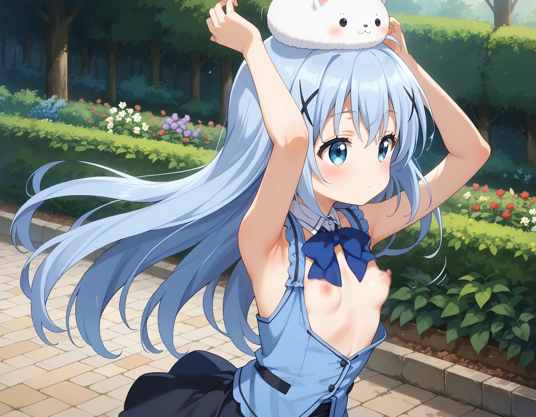 【「腋・脇」AIエロ画像（イラスト・アニメ・二次元風）4705枚まとめ！(79ページ目)のエロ画像5枚目