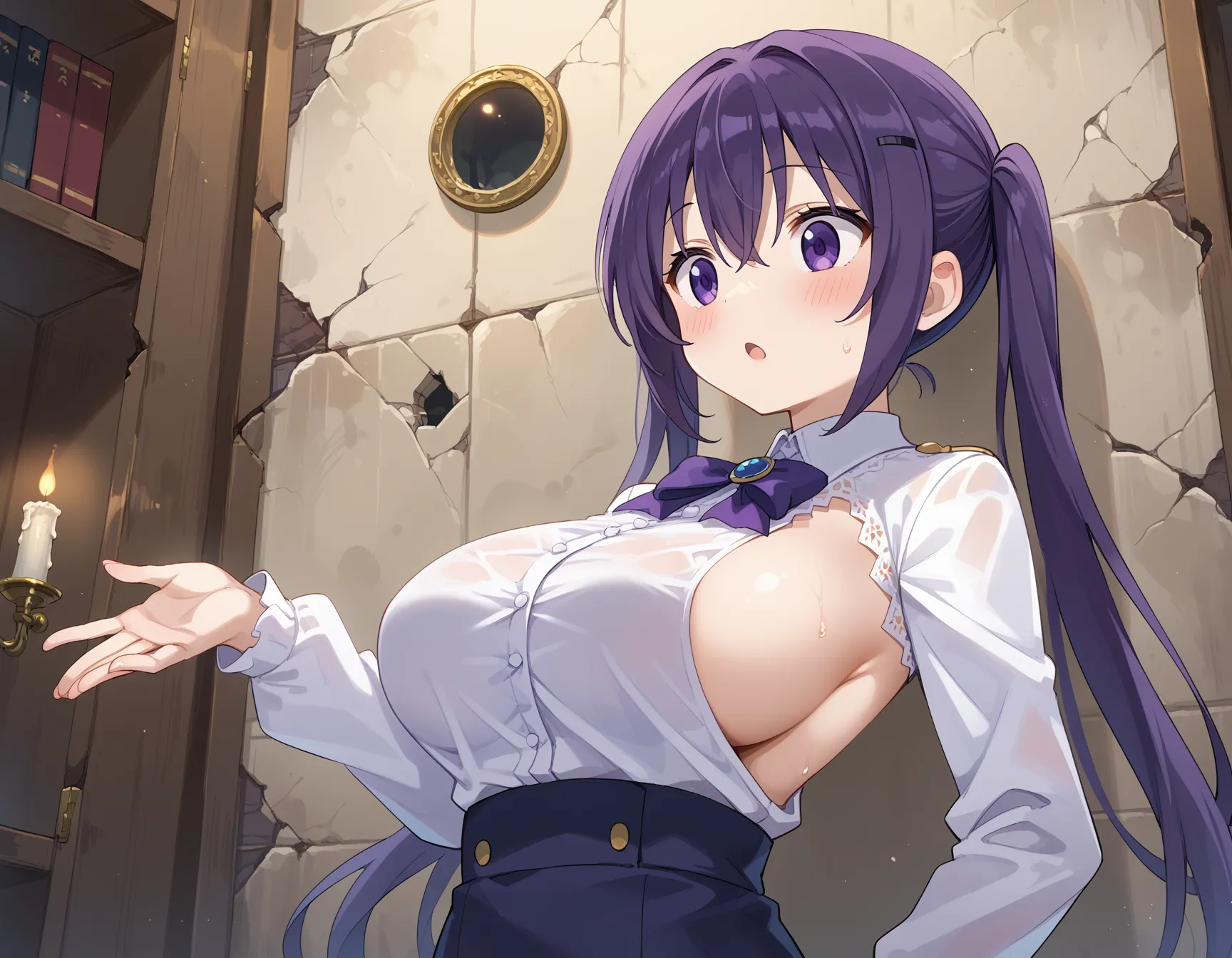 【「巨乳」AIエロ画像（イラスト・アニメ・二次元風）26161枚まとめ！(434ページ目)のエロ画像20枚目