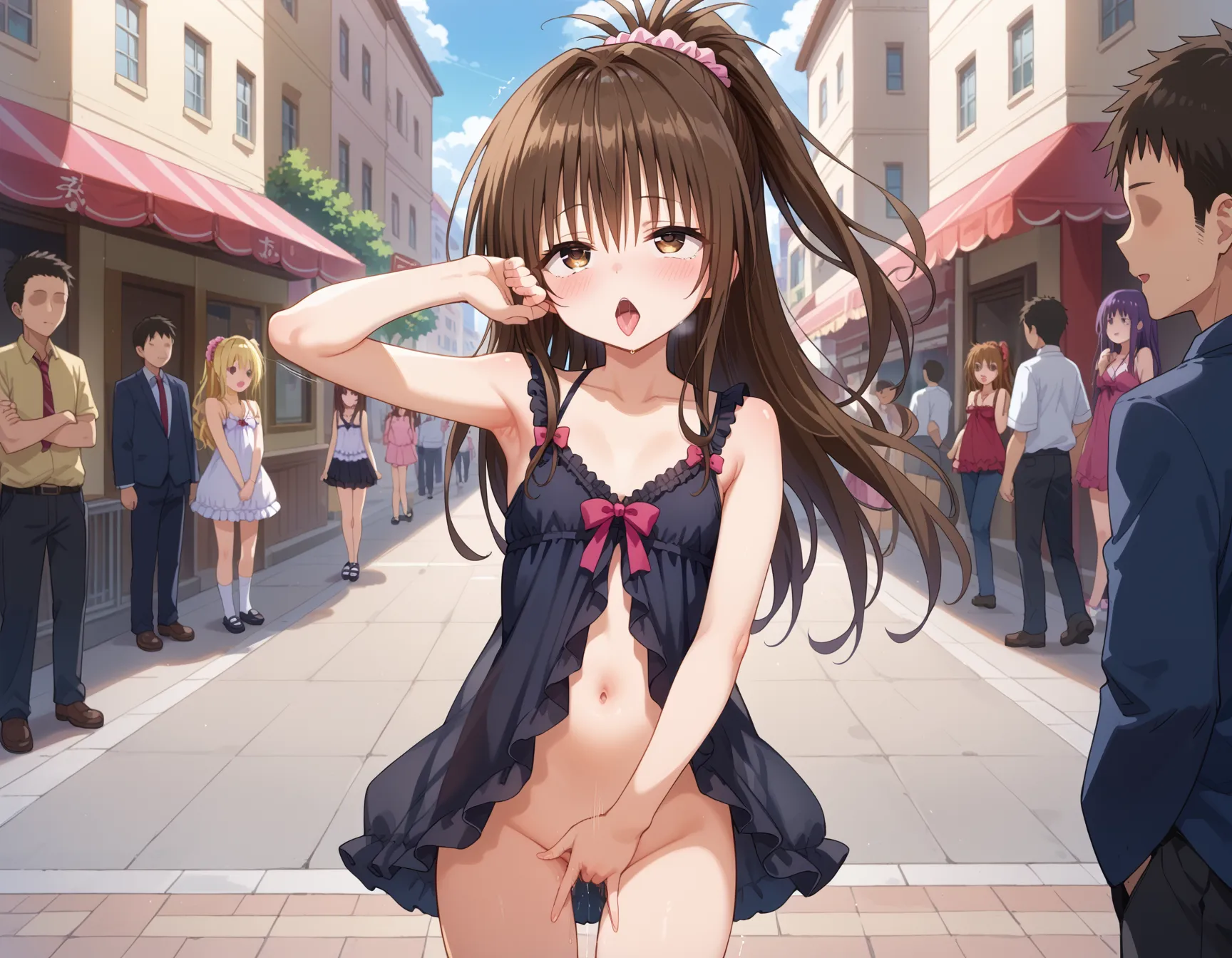 【「おまんこ×下着（ブラジャー・パンティ）」AIエロ画像（イラスト・アニメ・二次元風）3718枚まとめ！(62ページ目)のエロ画像17枚目