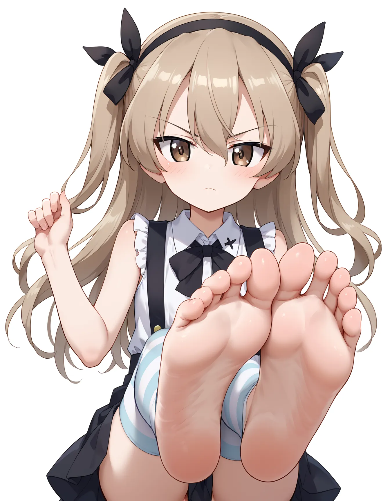 【「貧乳」AIエロ画像（イラスト・アニメ・二次元風）8390枚まとめ！(140ページ目)のエロ画像9枚目