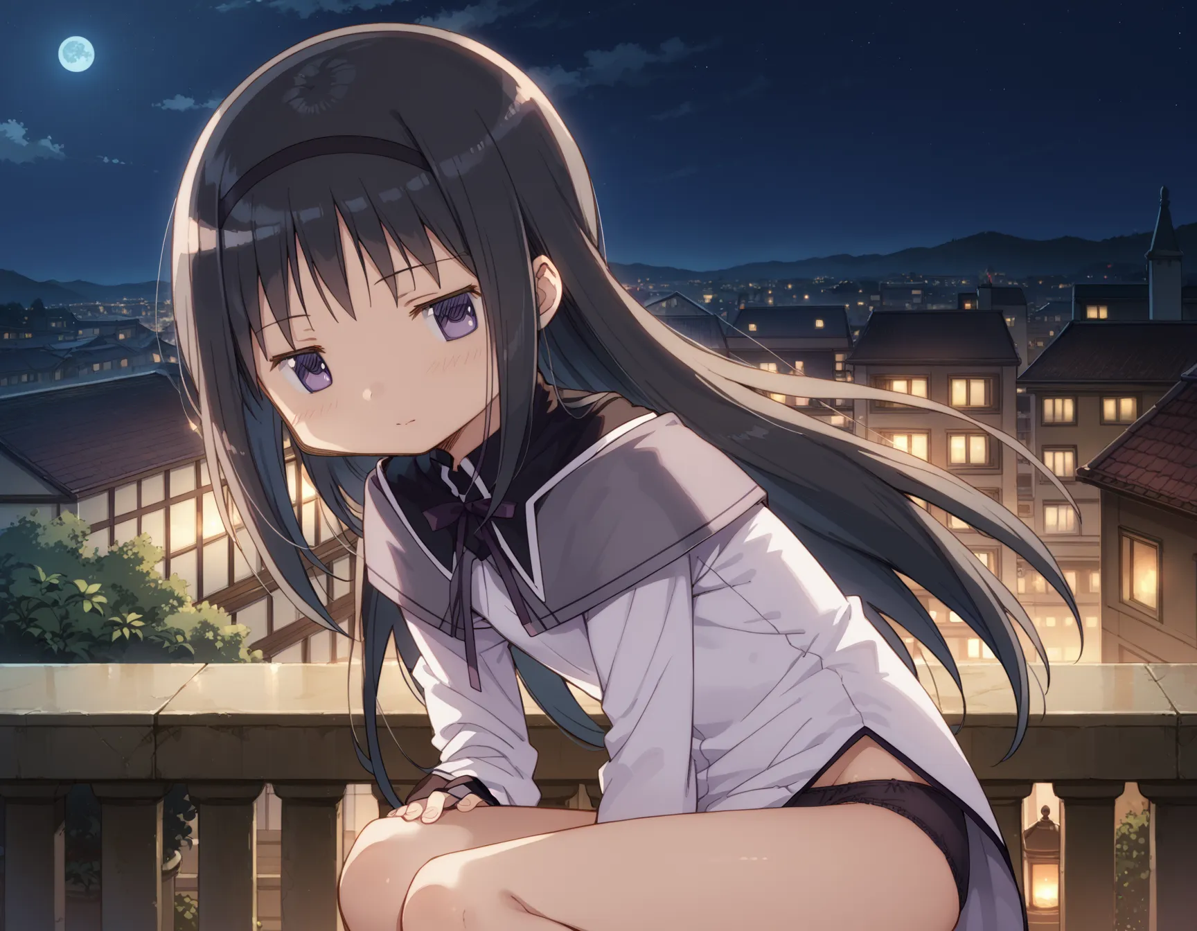【「貧乳」AIエロ画像（イラスト・アニメ・二次元風）8390枚まとめ！(140ページ目)のエロ画像2枚目