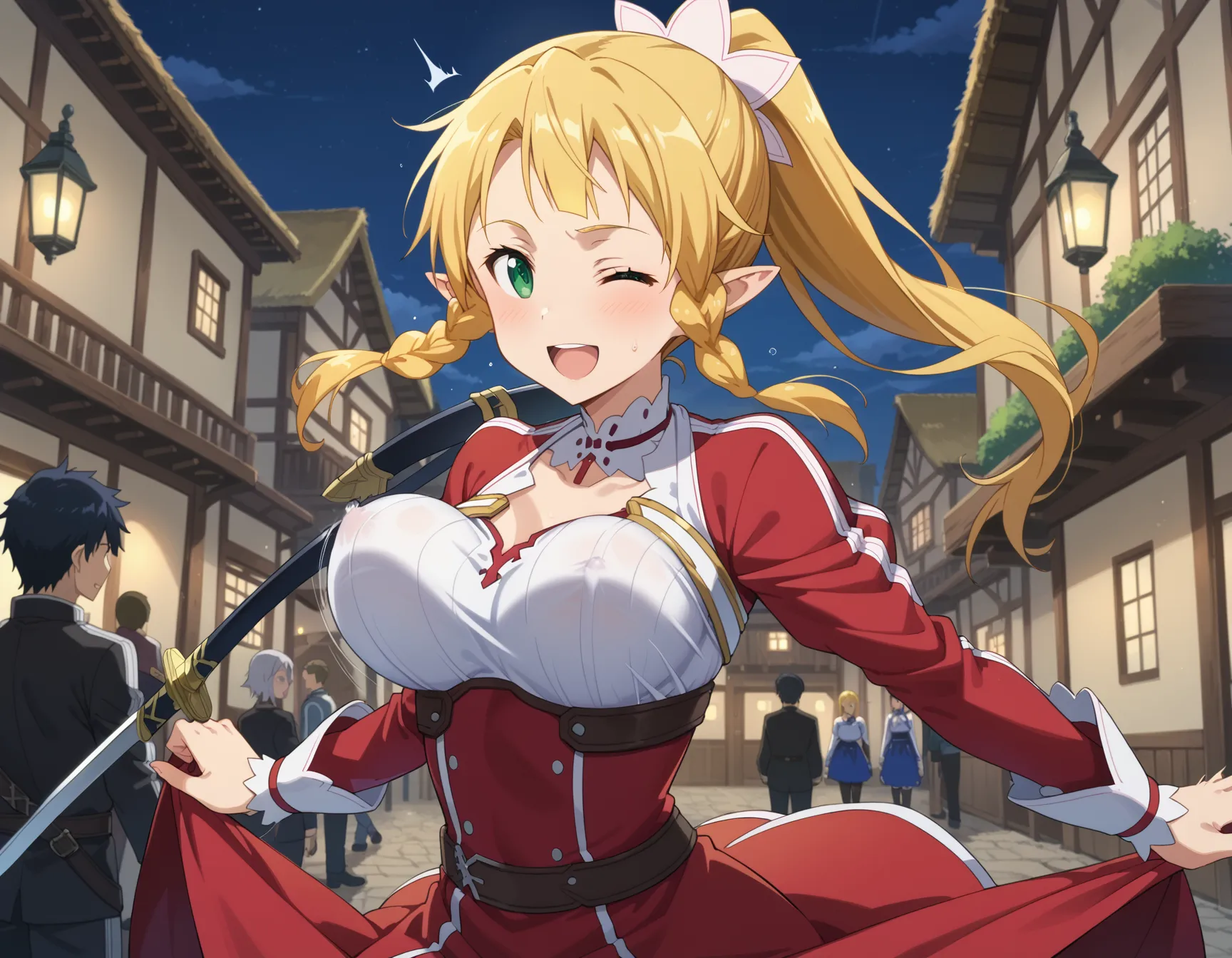 【「下着（ブラジャー・パンティ）」AIエロ画像（イラスト・アニメ・二次元風）15996枚まとめ！(262ページ目)のエロ画像5枚目