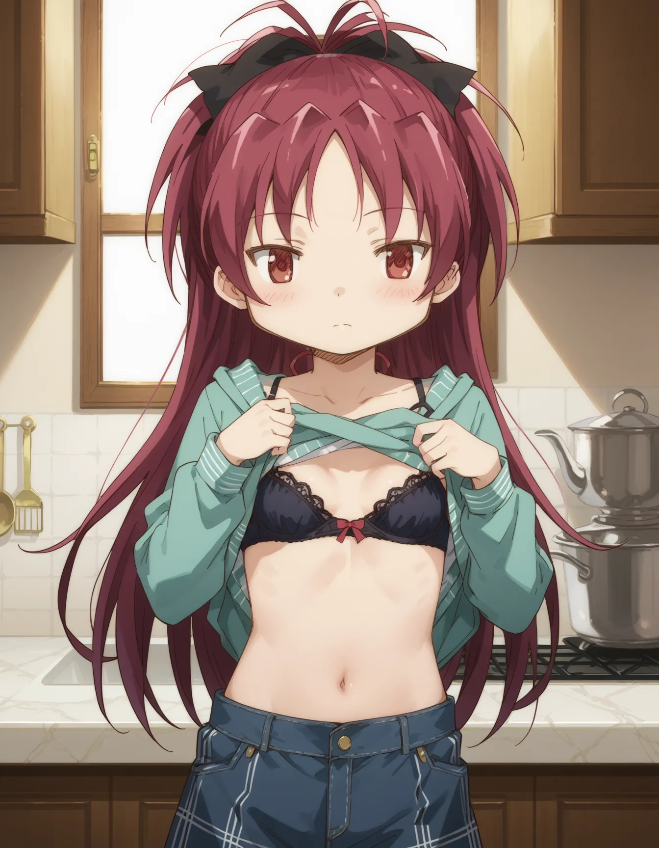 【「下着（ブラジャー・パンティ）」AIエロ画像（イラスト・アニメ・二次元風）15996枚まとめ！(261ページ目)のエロ画像7枚目