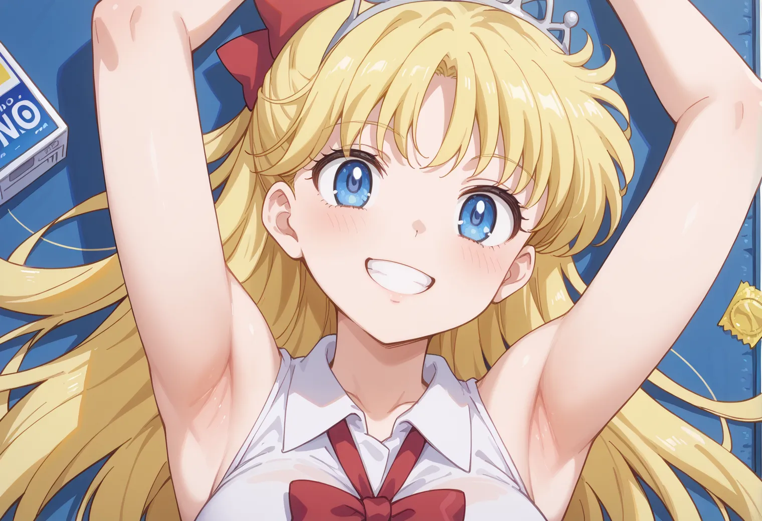 【「腋・脇」AIエロ画像（イラスト・アニメ・二次元風）4705枚まとめ！(78ページ目)のエロ画像11枚目