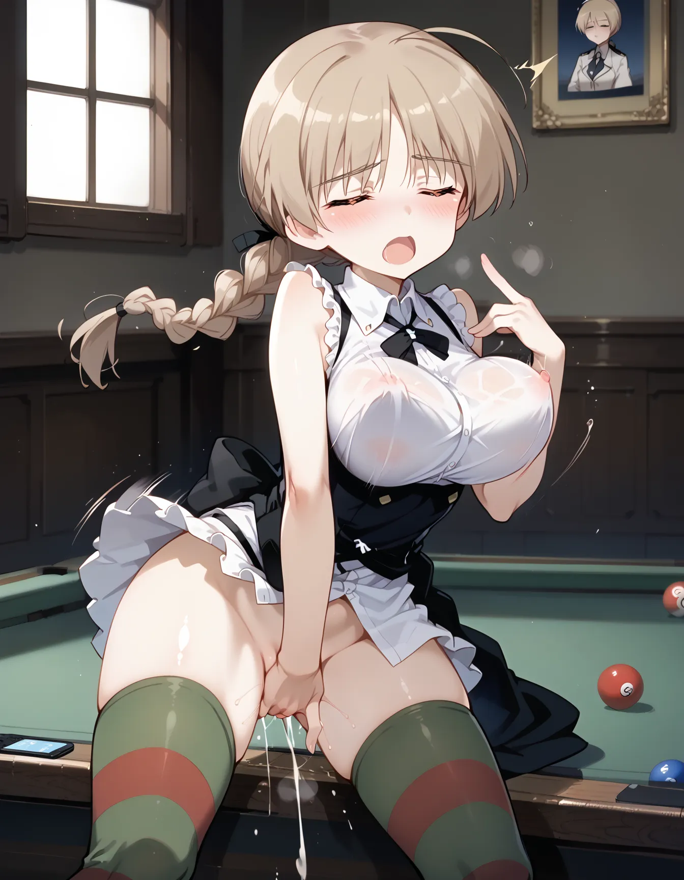 【「おまんこ×下着（ブラジャー・パンティ）」AIエロ画像（イラスト・アニメ・二次元風）3718枚まとめ！(62ページ目)のエロ画像4枚目