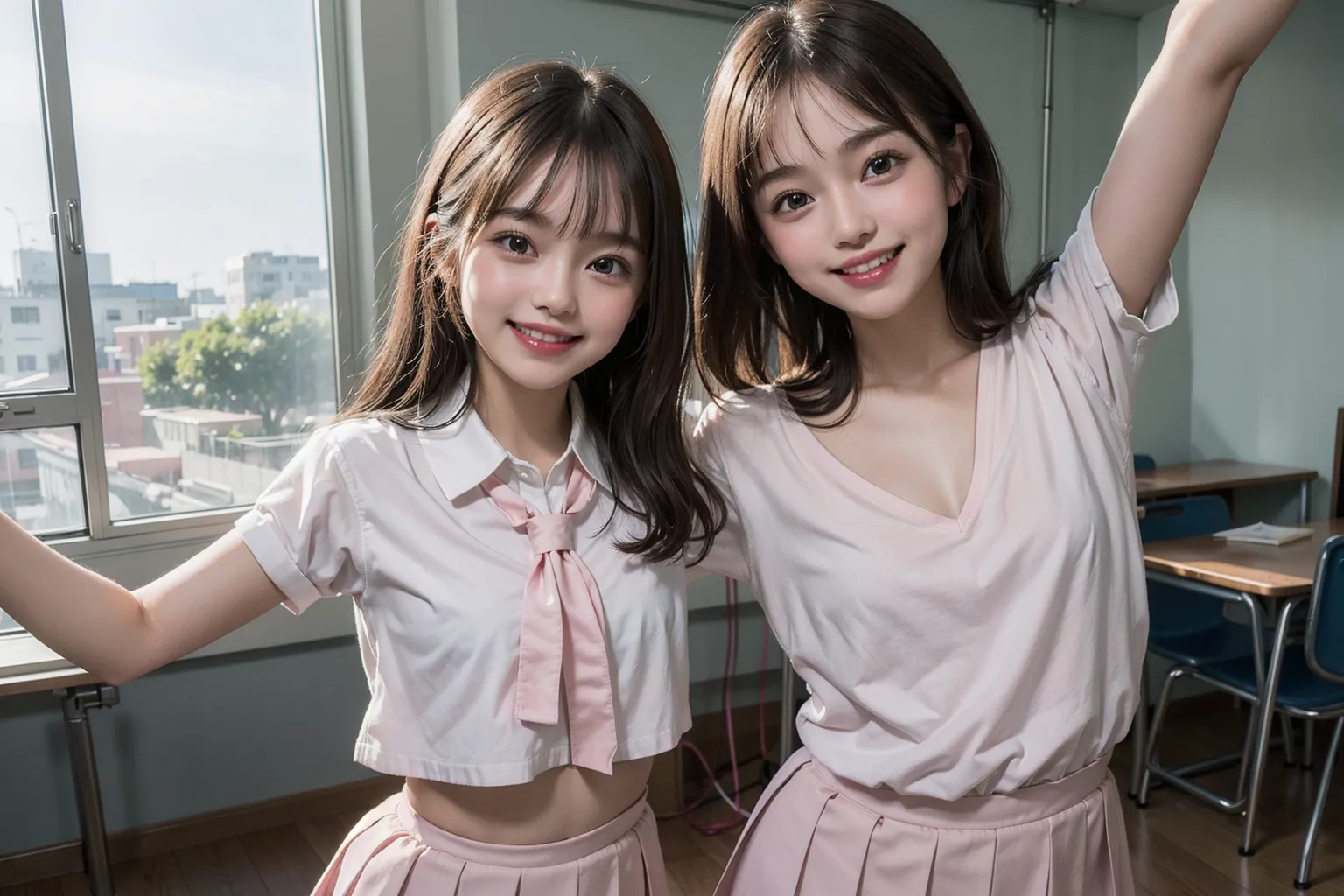 【「貧乳」AIエロ画像（リアル・実写・フォト風）21896枚まとめ！(358ページ目)のエロ画像5枚目