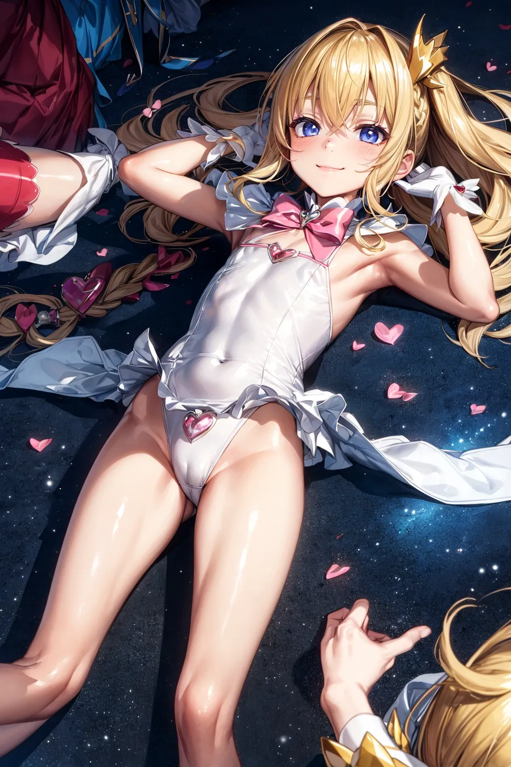 【「貧乳」AIエロ画像（イラスト・アニメ・二次元風）8390枚まとめ！(138ページ目)のエロ画像17枚目