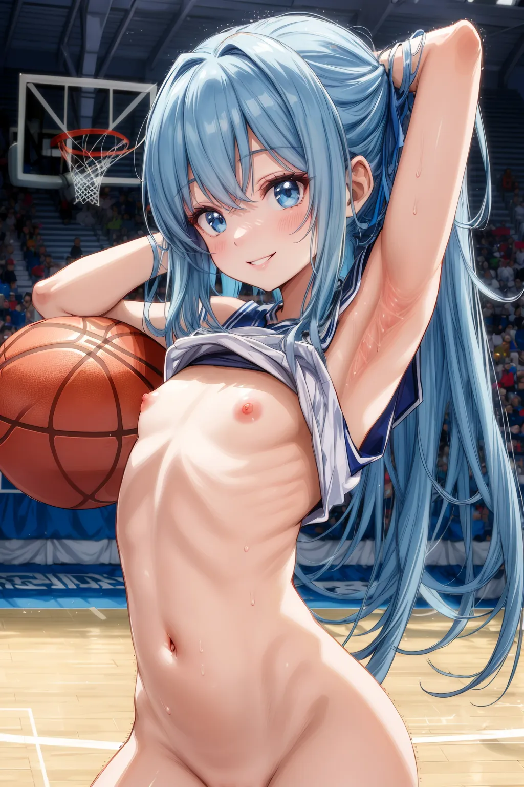 【「腋・脇」AIエロ画像（イラスト・アニメ・二次元風）4705枚まとめ！(78ページ目)のエロ画像1枚目