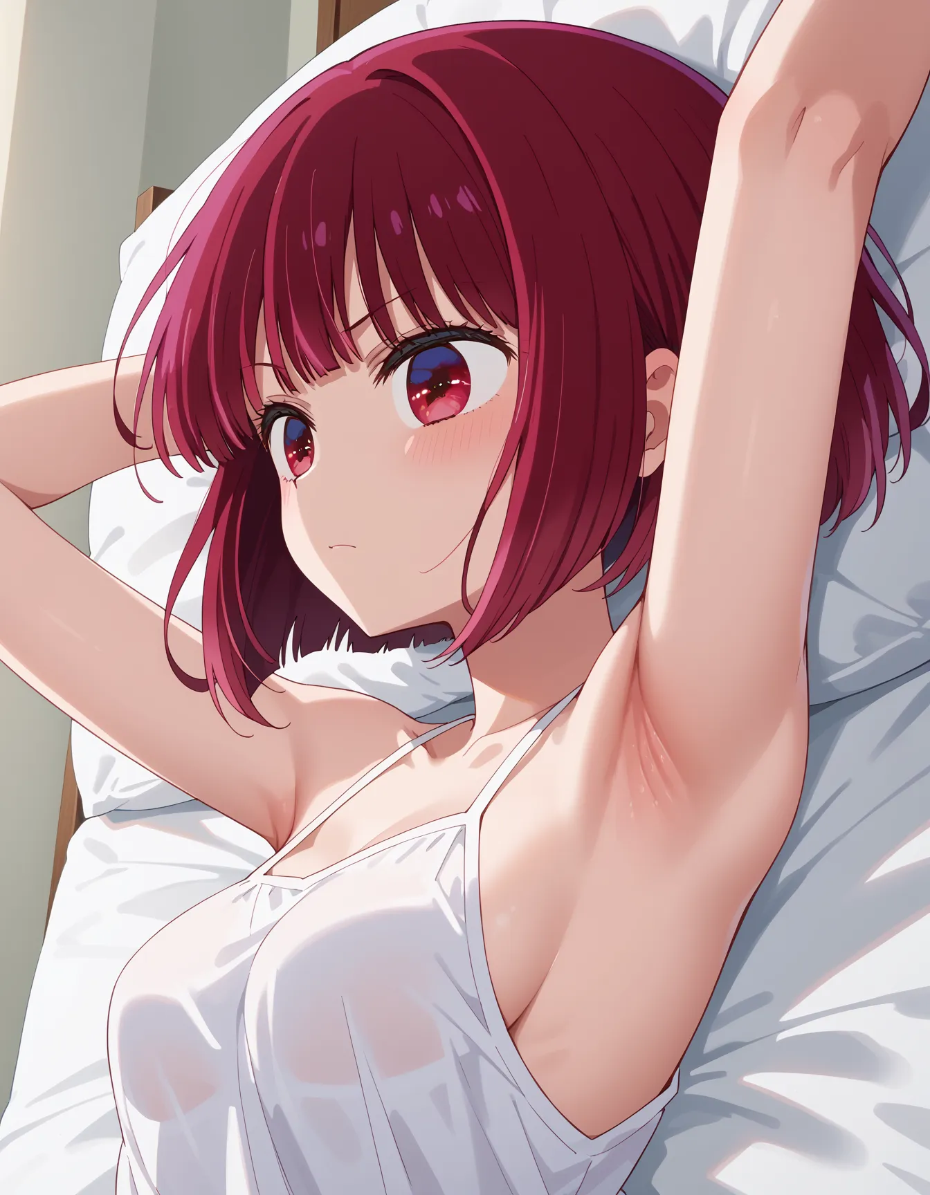 【「腋・脇」AIエロ画像（イラスト・アニメ・二次元風）4705枚まとめ！(77ページ目)のエロ画像13枚目