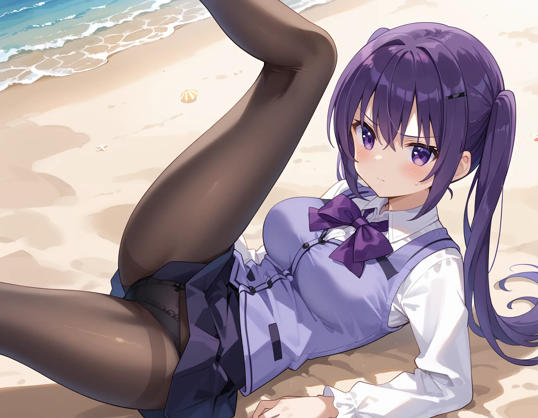 【「尻×パンスト」AIエロ画像（イラスト・アニメ・二次元風）262枚まとめ！(5ページ目)のエロ画像7枚目