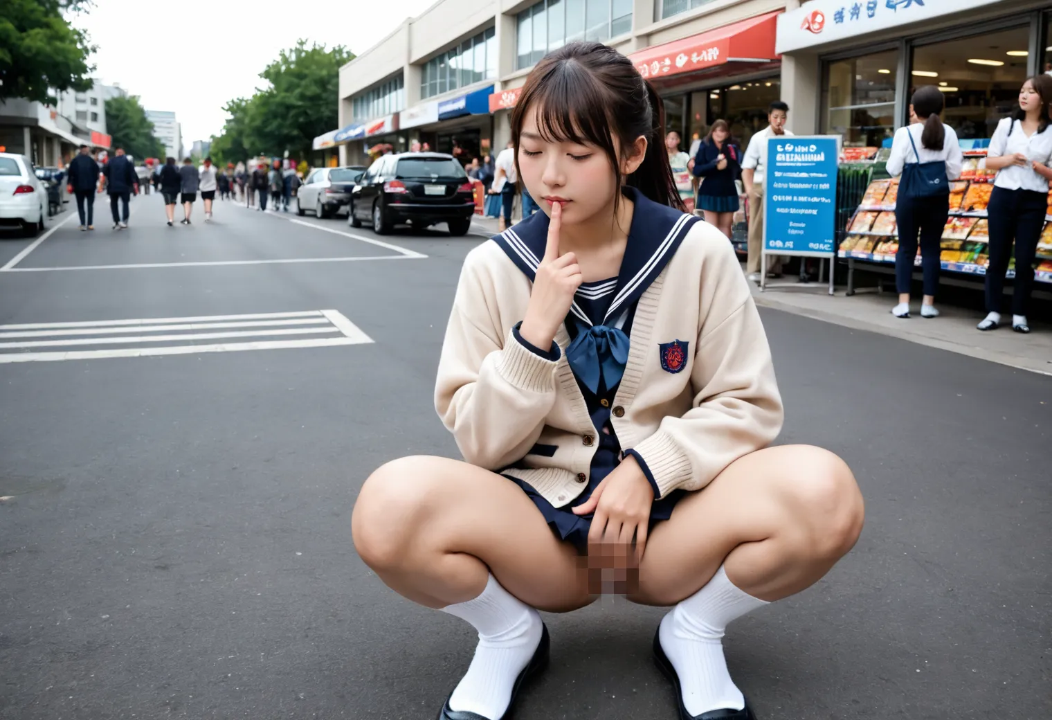 【「女子校生・JK×おまんこ」AIエロ画像（リアル・実写・フォト風）1655枚まとめ！(26ページ目)のエロ画像11枚目