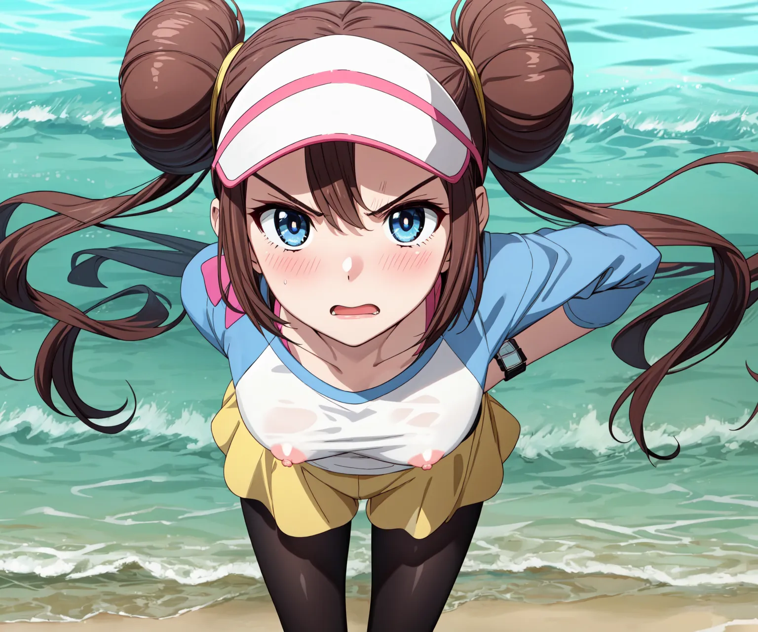 【「パンスト」AIエロ画像（イラスト・アニメ・二次元風）1436枚まとめ！(23ページ目)のエロ画像22枚目