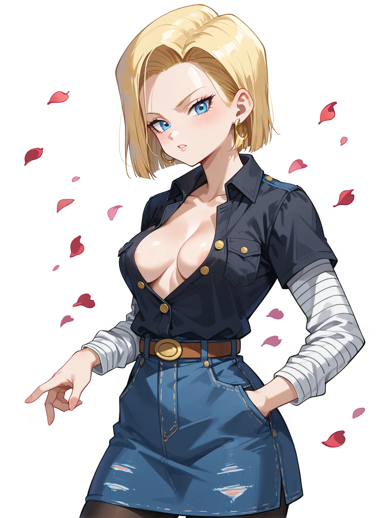 【「下着（ブラジャー・パンティ）」AIエロ画像（イラスト・アニメ・二次元風）15996枚まとめ！(255ページ目)のエロ画像7枚目